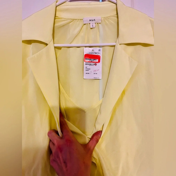 A.L.C. DIANA BODYSUIT - CANARY - Picture 5 of 7